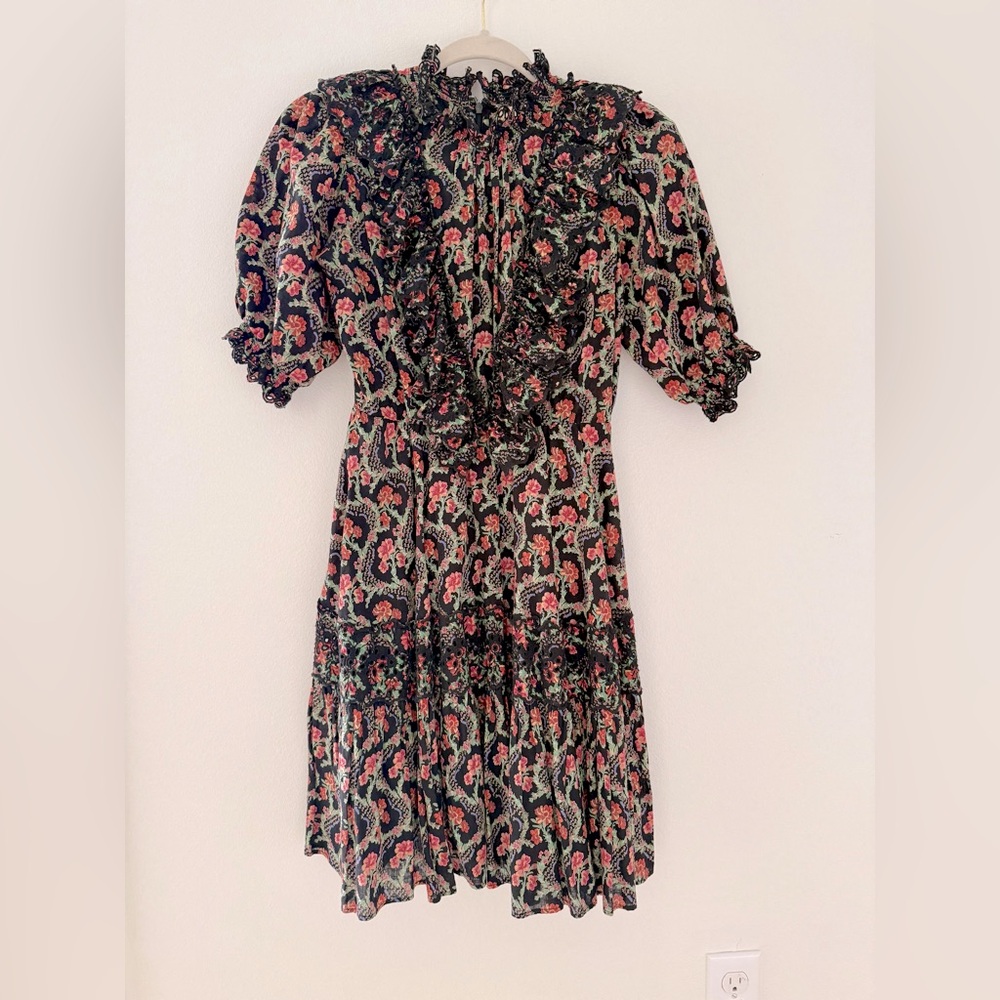 byTIMO Black Floral Dress - Size XS